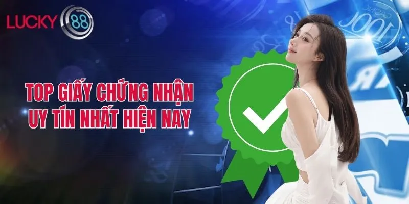 Top giấy chứng nhận uy tín nhất hiện nay