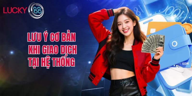 Lưu ý cơ bản cần biết khi giao dịch tại hệ thống
