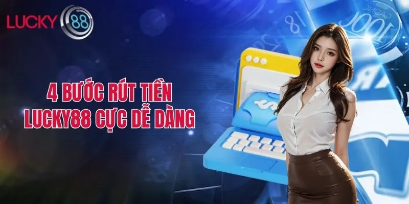 4 bước rút tiền Lucky88 cực dễ dàng